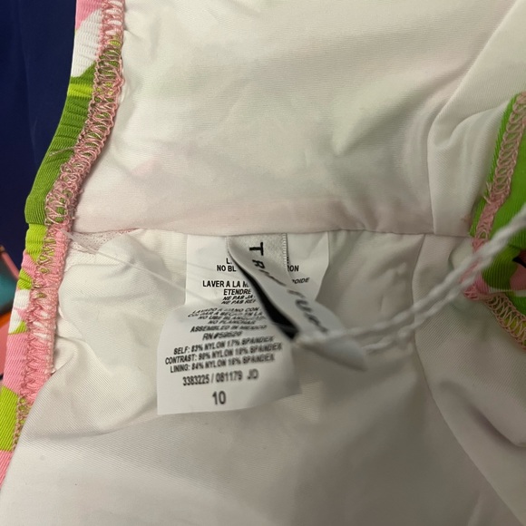 TRINA TURK “LA PALMA” SWIM COLLECTION - LISTING INCLUDES TOP&BOTTOM Sz 10 - Picture 7 of 10